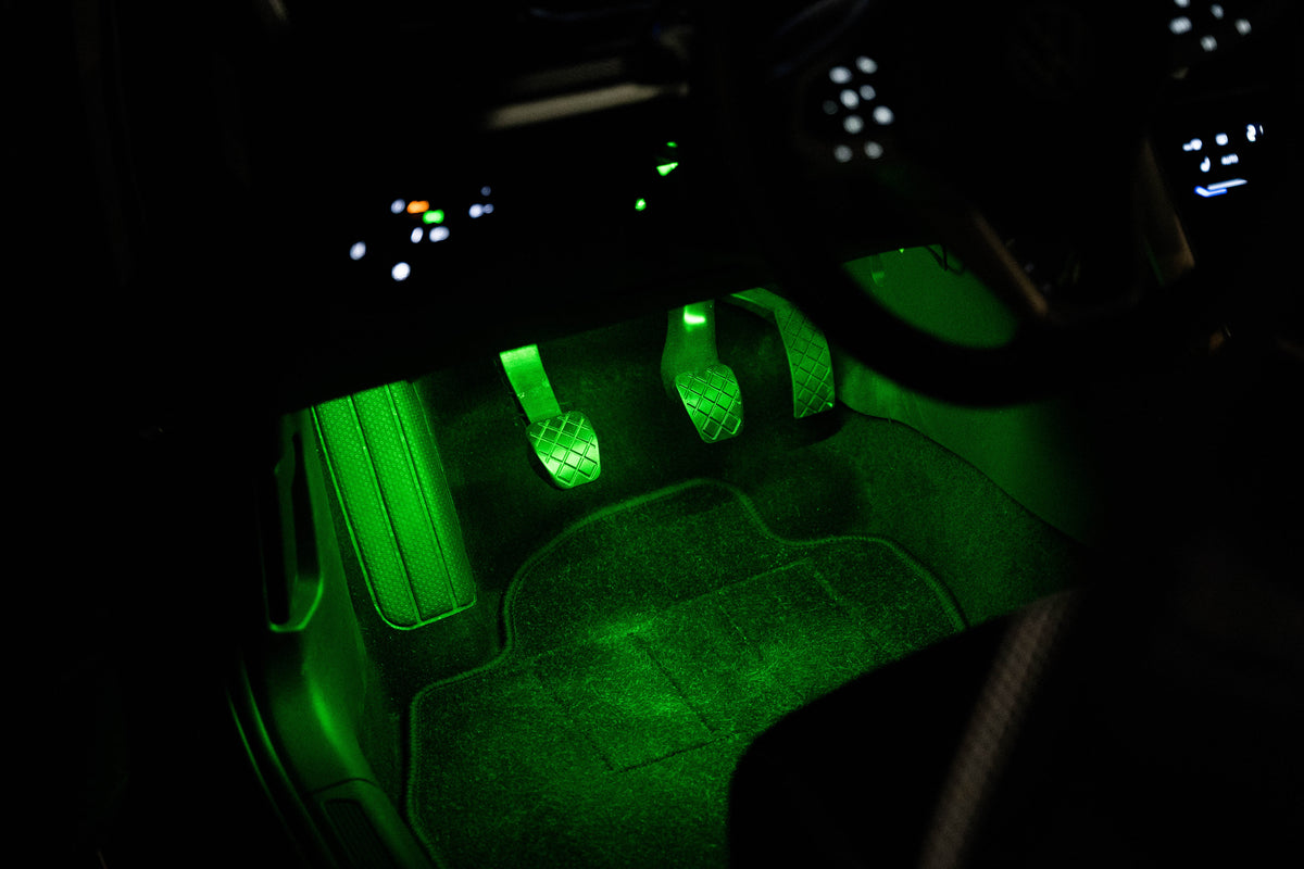 Lucion auto interieur led strip groen