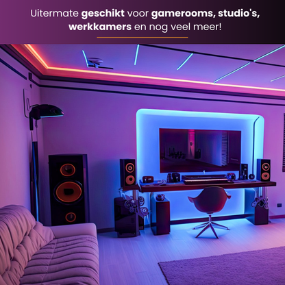 Lucion® LED verlichting - Bluetooth led strip 10 meter RGB