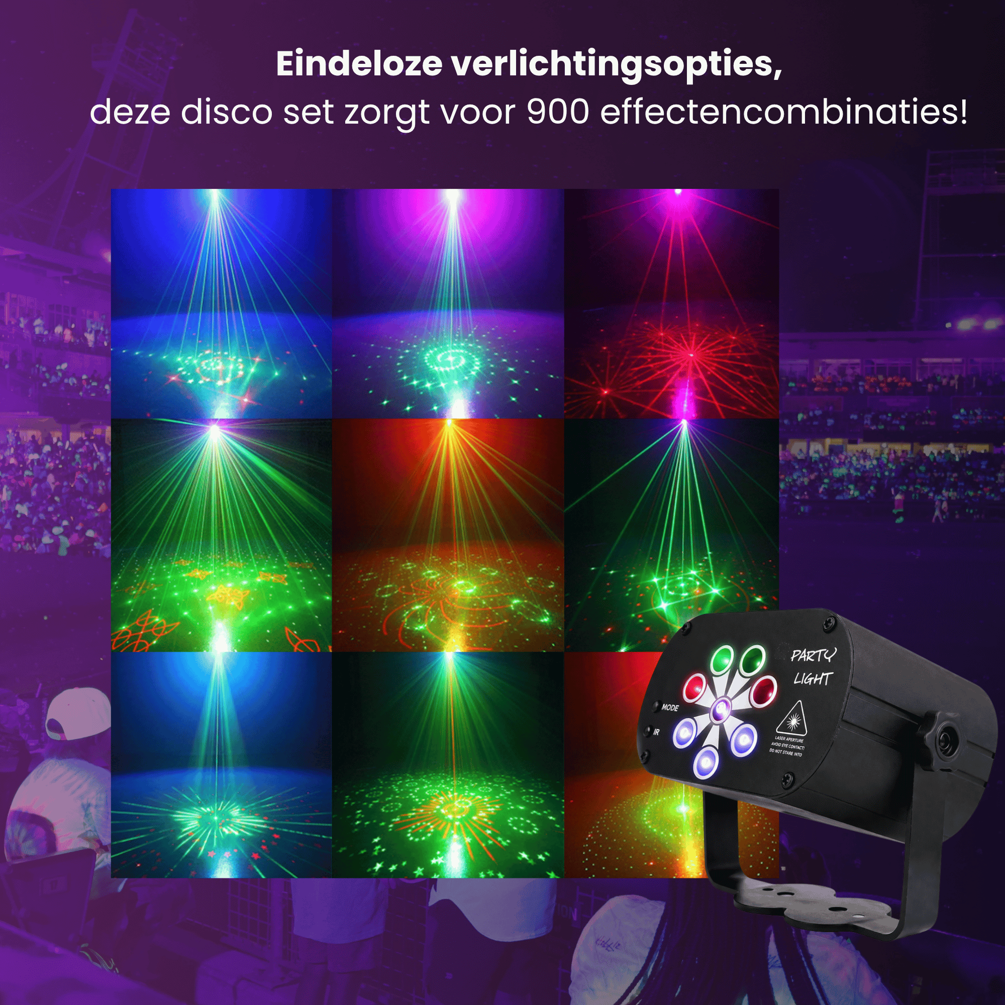 Lucion UV blacklight opties