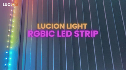 Lucion® LED verlichting - Slimme led strip 5/10 meter RGBIC